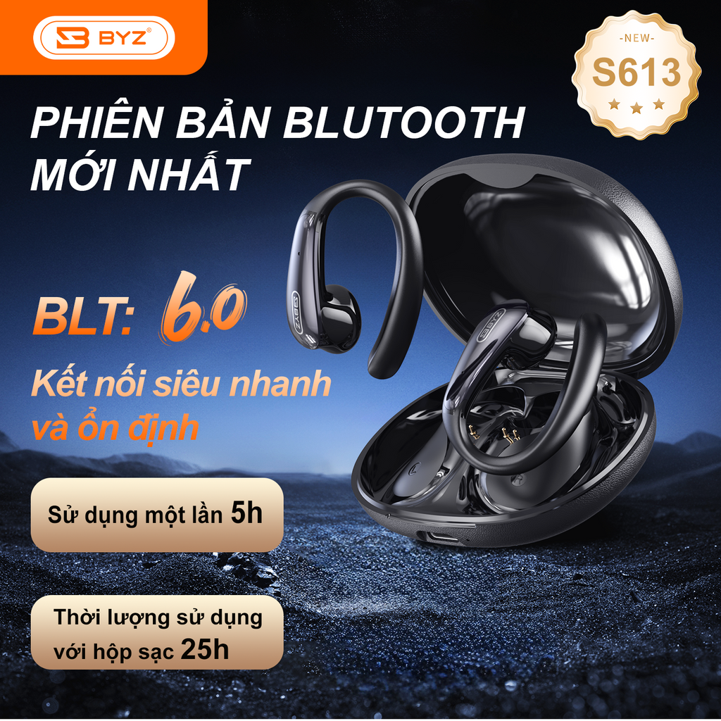 BYZ S613 Tai nghe bluetooth đeo tai