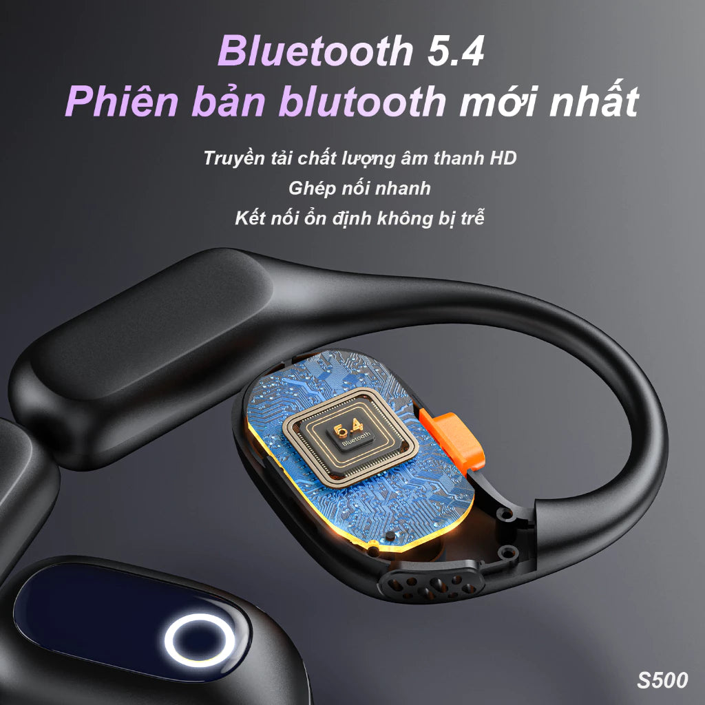 BYZ S500pro Tai nghe Bluetooth dịch thuật thông minh có âm thanh vòm và pin lâu