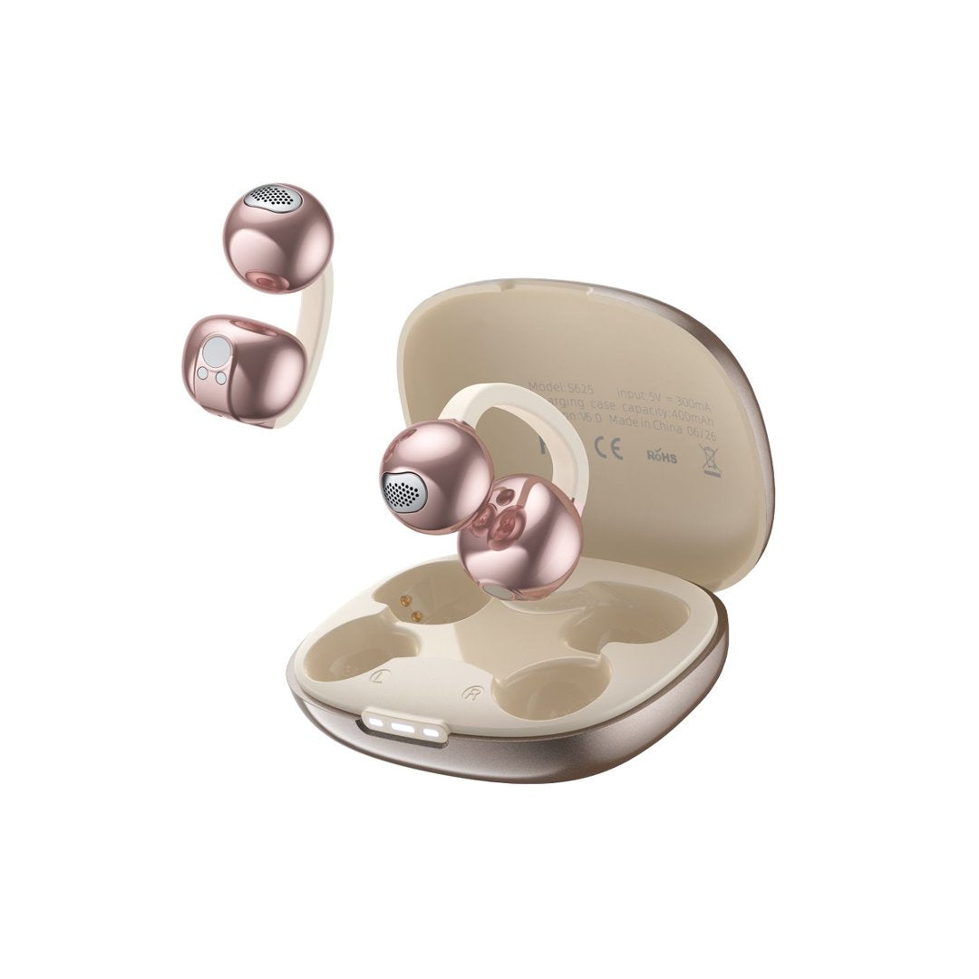 Tai Nghe Bluetooth Kẹp Tai BYZ S625 Open Ear không nhét tai, đeo êm Pin 30H Thể Thao