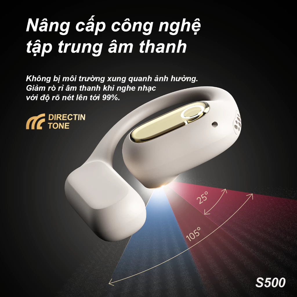 BYZ S500pro Tai nghe Bluetooth dịch thuật thông minh có âm thanh vòm và pin lâu