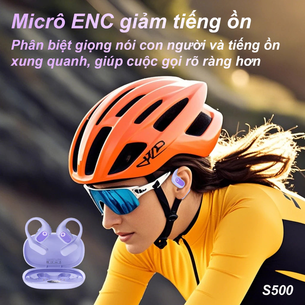 BYZ S500pro Tai nghe Bluetooth dịch thuật thông minh có âm thanh vòm và pin lâu
