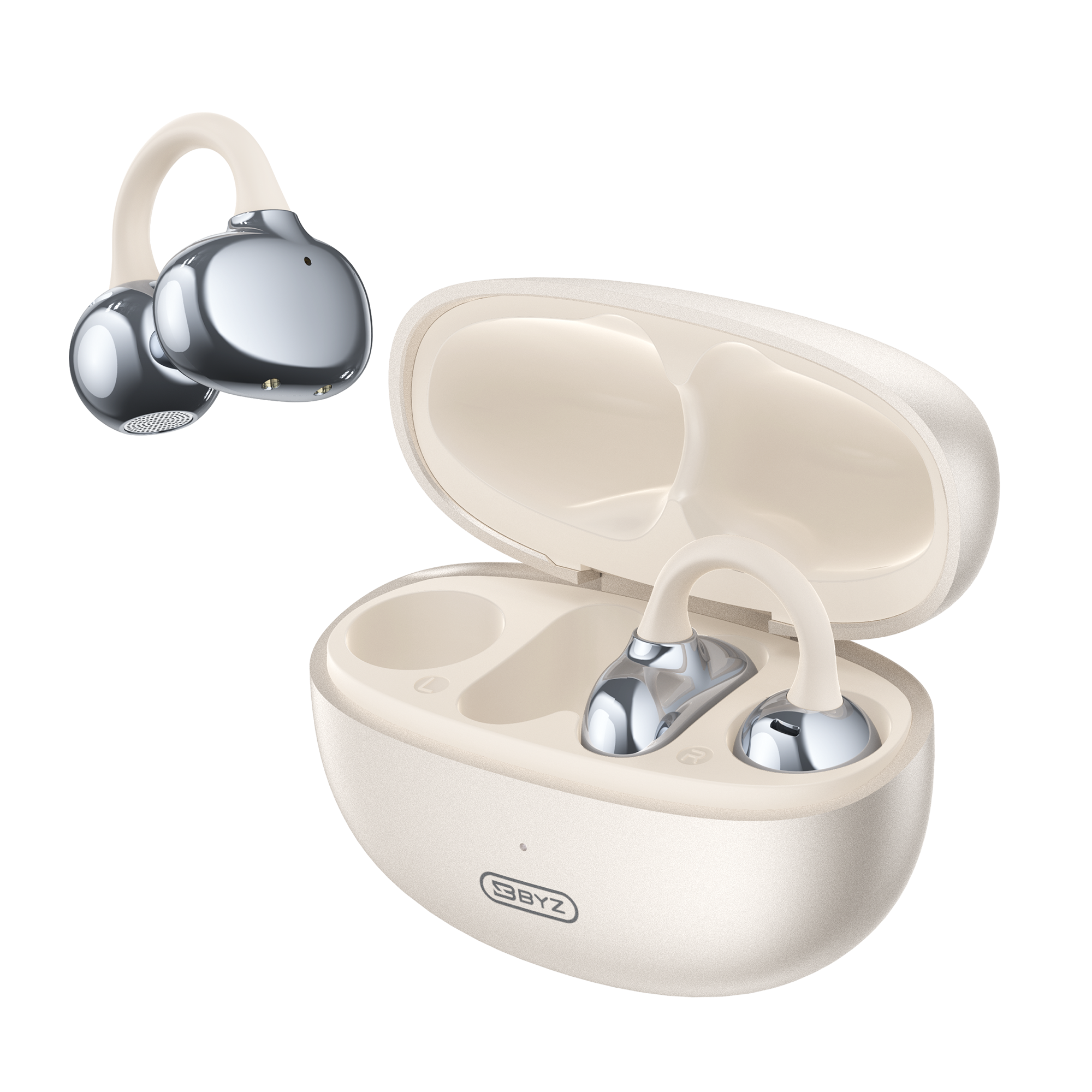 BYZ S607 Tai nghe Bluetooth kẹp tai không nhét tai Âm thanh vòm