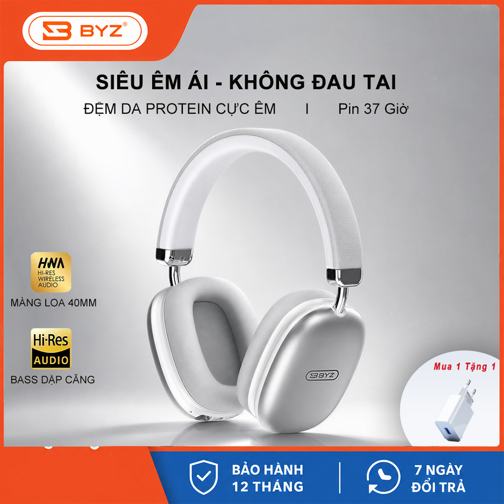 BYZ B51 tai nghe Bluetooth chụp tai có thể sử dụng thẻ nhớ
